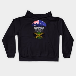 Australian Grown With Jamaican Roots - Gift for Jamaican With Roots From Jamaica Kids Hoodie